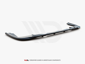 Central Rear Splitter (Vertical Bars) Peugeot Partner Long Mk3 - Wayside Performance 