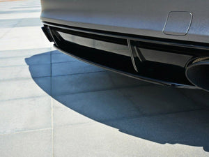 Central Rear Splitter Audi RS7 C7 Facelift (2014-2017) - Wayside Performance 