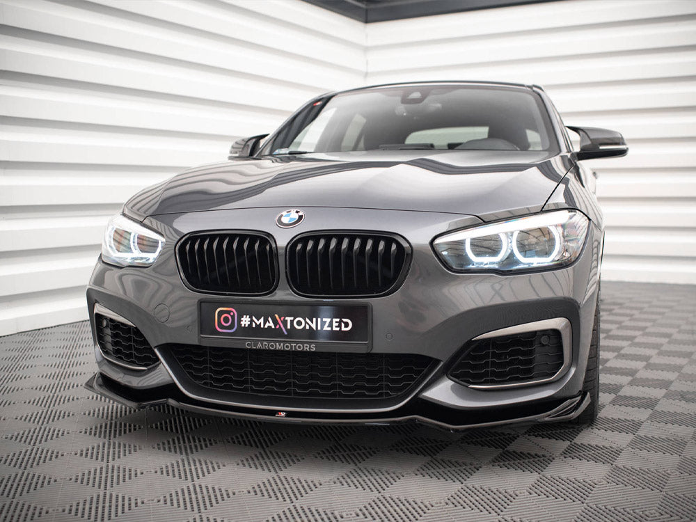Maxton Design Front Splitter V.2 Bmw 1 F20/f21 M-power Facelift - Wayside Performance 