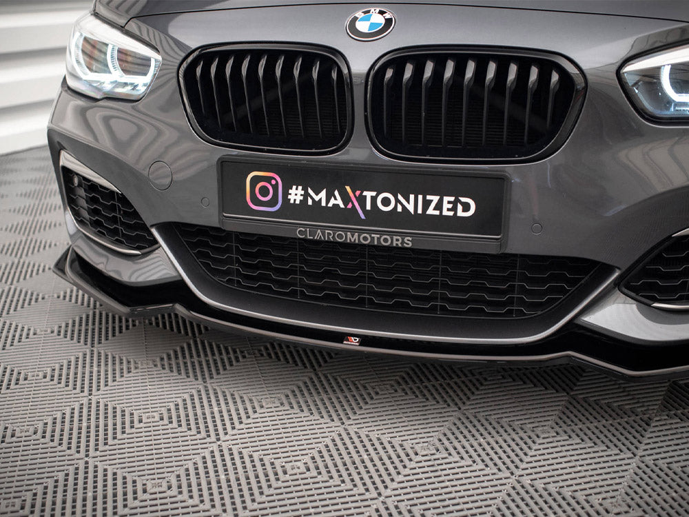 Maxton Design Front Splitter V.2 Bmw 1 F20/f21 M-power Facelift - Wayside Performance 