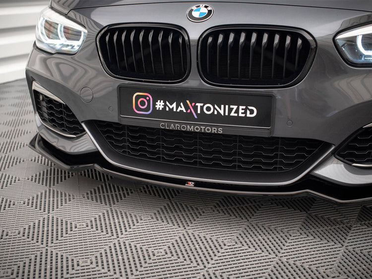 Maxton Design Front Splitter V.2 Bmw 1 F20/f21 M-power Facelift - Wayside Performance 