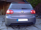 Rear Valance VW Golf V GTI Edition 30 (Without Exhaust Hole, For Standard Exhaust) (2003-2008) - Wayside Performance 