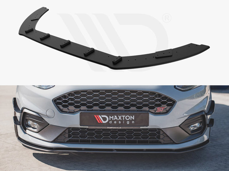 Street PRO Front Splitter Ford Fiesta Mk8 ST / ST-Line - Wayside Performance 