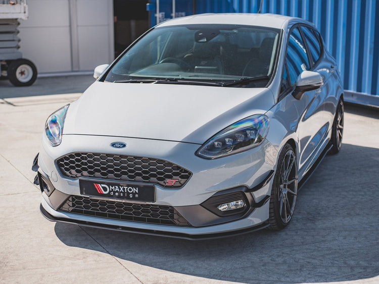 Street PRO Front Splitter Ford Fiesta Mk8 ST / ST-Line - Wayside Performance 