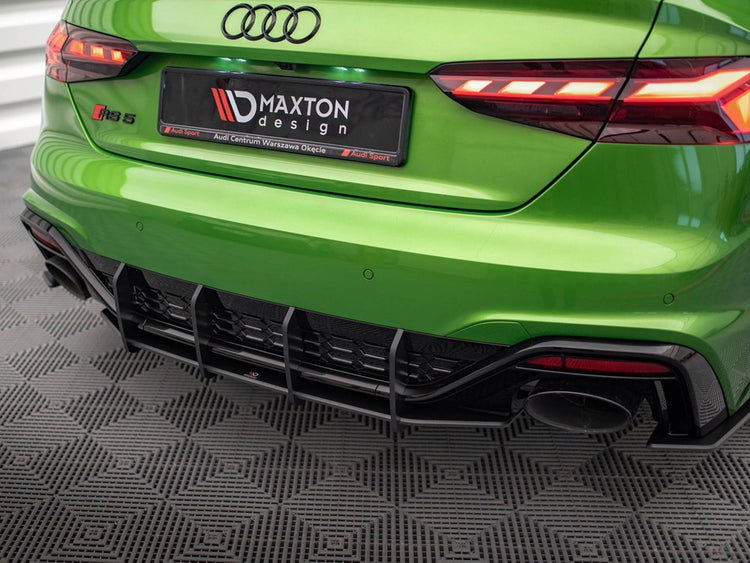 Street PRO Rear Diffuser Audi RS5 F5 Facelift - Wayside Performance 