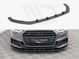 Maxton Design Street Pro Front Splitter Audi S3 Sportback 8v Facelift - Wayside Performance 