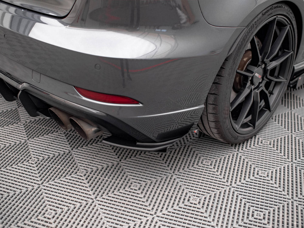 Maxton Design Street Pro Rear Side Splitters (+flaps) Audi S3 Sportback 8v Facelift - Wayside Performance 