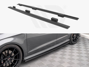 Maxton Design Street Pro Side Skirts Diffusers Audi S3 Sportback 8v Facelift - Wayside Performance 