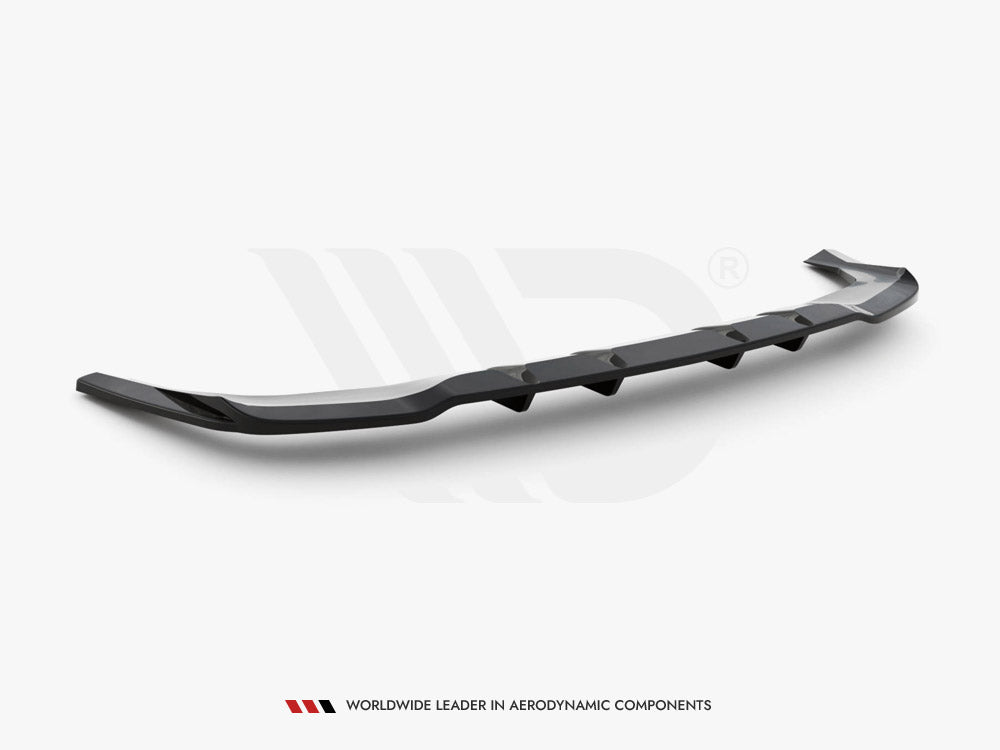 Central Rear Splitter (Vertical Bars) Mercedes GLE Coupe AMG Line C167 - Wayside Performance 