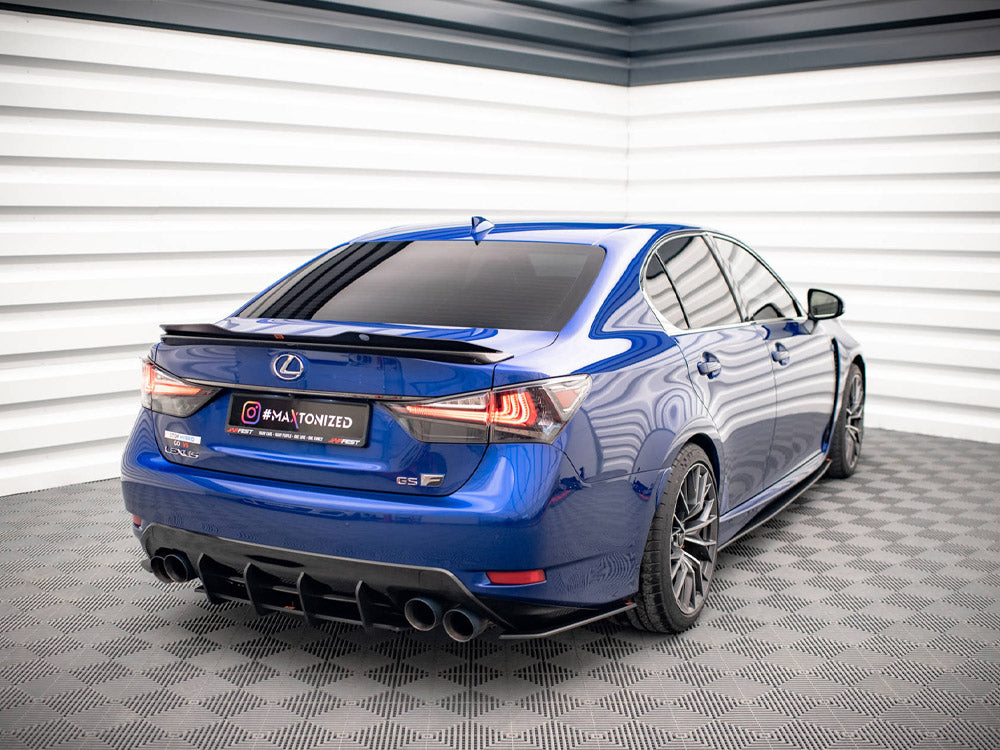 Street PRO Rear Side Splitters Lexus GS F Mk4 Facelift - Wayside Performance 