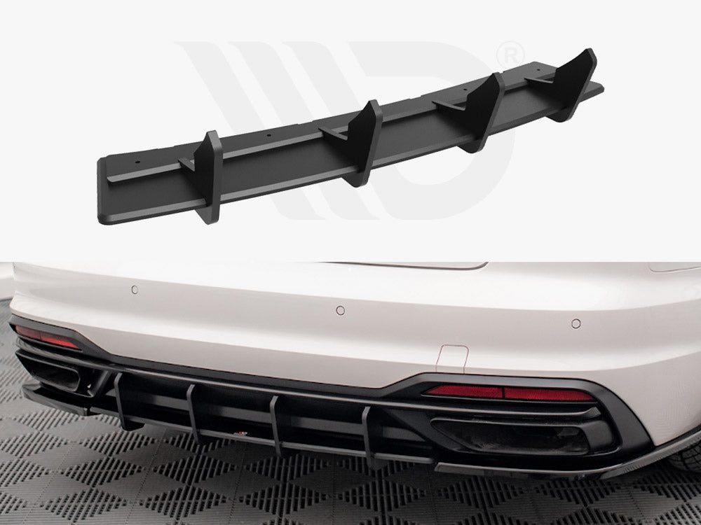 Street PRO Rear Diffuser Audi A4 B9 Facelift - Wayside Performance 