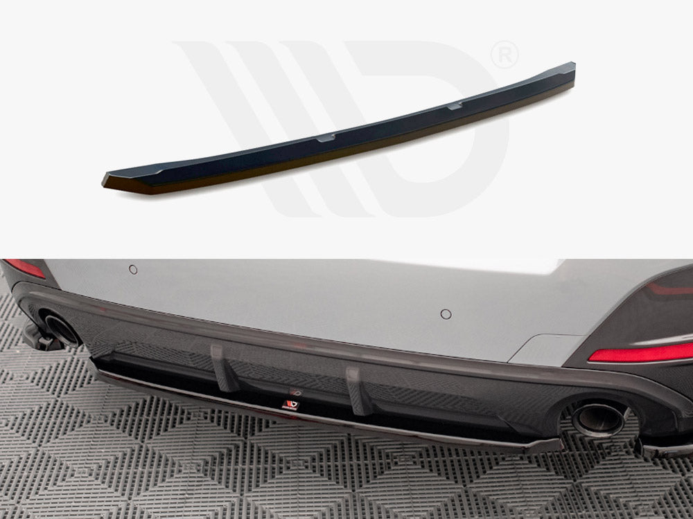 Central Rear Splitter BMW 4 Gran Coupe M-Pack G26 - Wayside Performance 