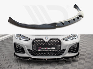 Front Splitter V.2 BMW 4 / i4 Gran Coupe M-Pack / M440i G26 - Wayside Performance 