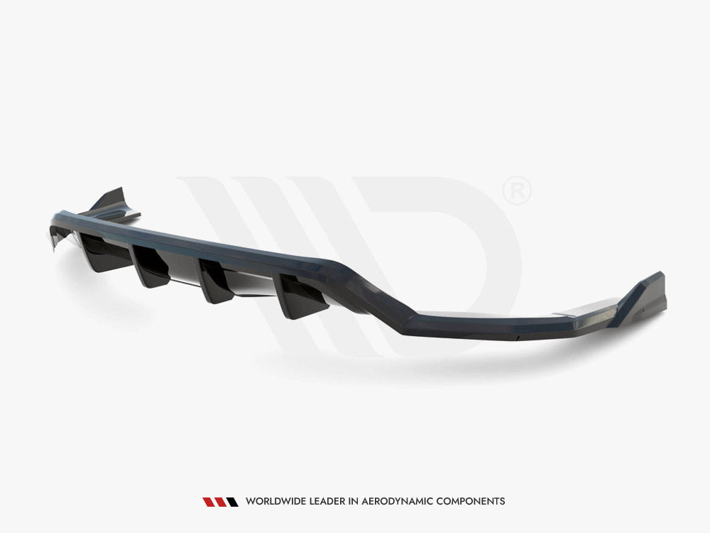 Central Rear Splitter (Vertical Bars) BMW X6 M Sport F16 - Wayside Performance 