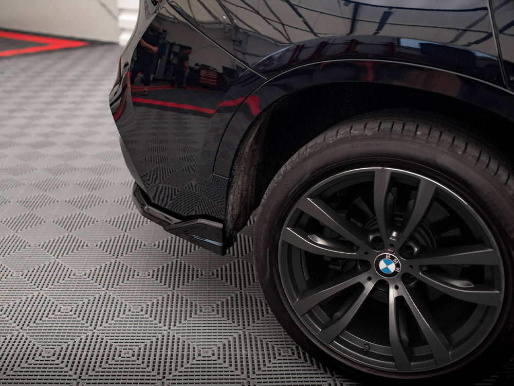 Central Rear Splitter (Vertical Bars) BMW X6 M Sport F16 - Wayside Performance 