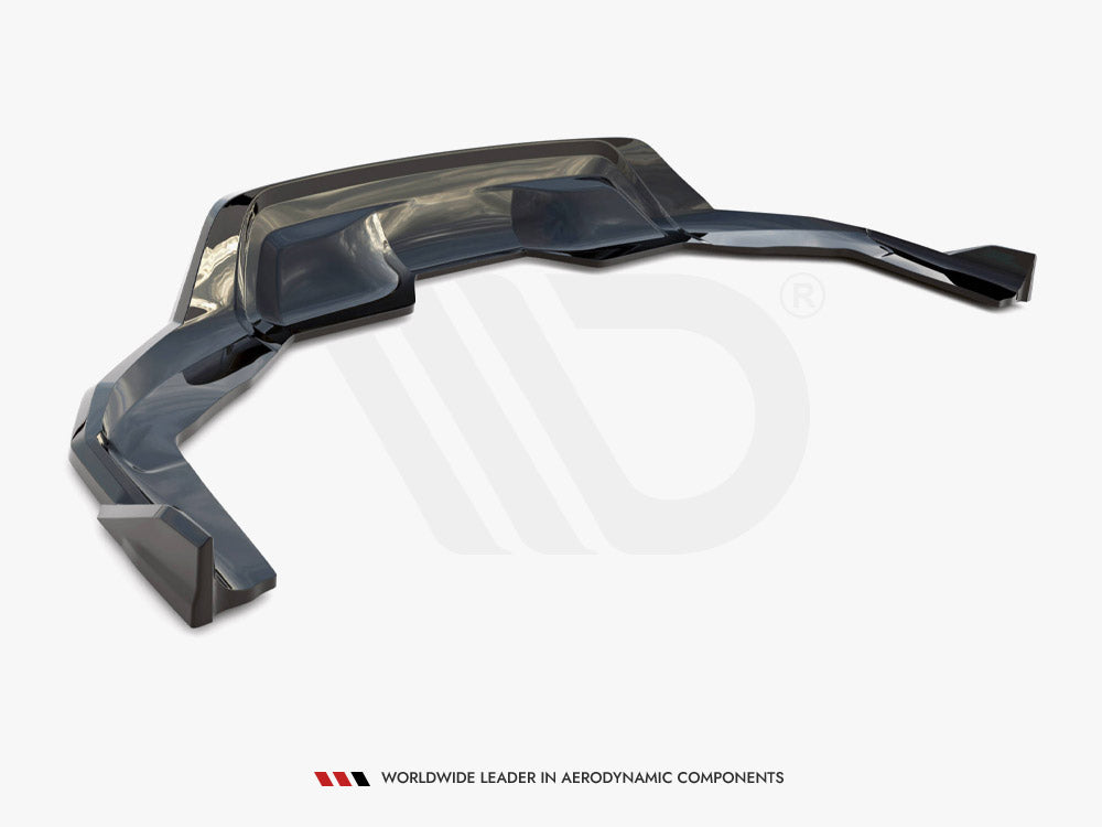 Central Rear Splitter (Vertical Bars) BMW X6 M Sport F16 - Wayside Performance 