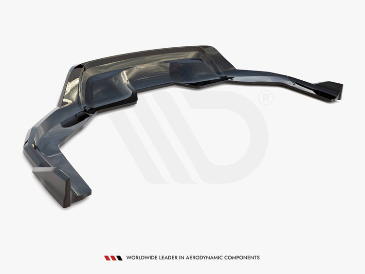 Central Rear Splitter (Vertical Bars) BMW X6 M Sport F16 - Wayside Performance 