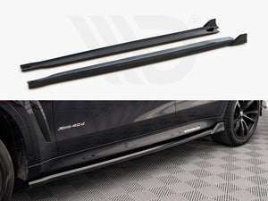 Side Skirts Diffusers V.2 BMW X6 M Sport F16 - Wayside Performance 