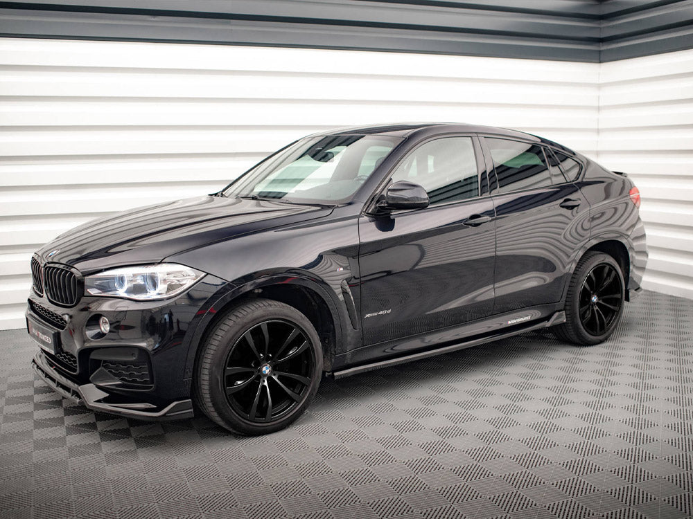 Side Skirts Diffusers V.2 BMW X6 M Sport F16 - Wayside Performance 
