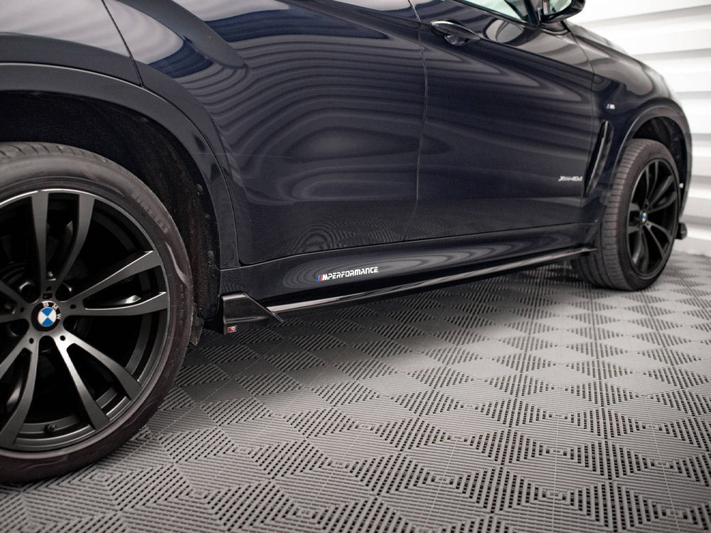 Side Skirts Diffusers V.2 BMW X6 M Sport F16 - Wayside Performance 