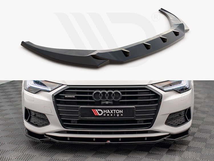 Front Splitter V.1 Audi A6 C8 - Wayside Performance 