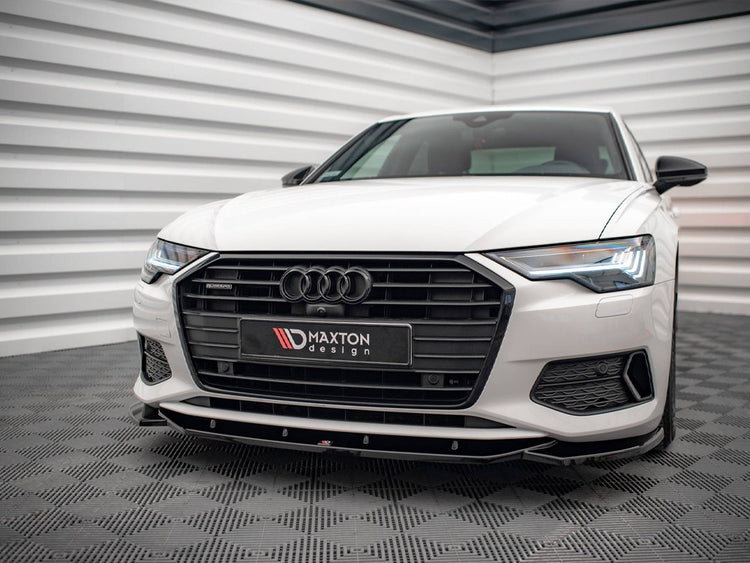 Front Splitter V.1 Audi A6 C8 - Wayside Performance 
