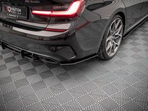 Street PRO Rear Side Splitters V.1 BMW M340i G20 / G21 - Wayside Performance 
