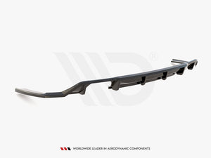 Central Rear Splitter (Vertical Bars) BMW 2 M-Pack F22 - Wayside Performance 