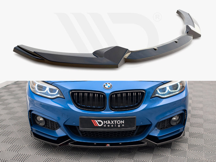 Front Splitter V.2 BMW 2 M-Pack F22 - Wayside Performance 
