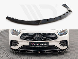 Front Splitter V.2 Mercedes E AMG Line W213 Facelift - Wayside Performance 
