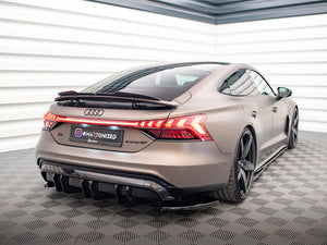 Rear Side Splitters V.2 Audi e-Tron GT / RS GT Mk1 - Wayside Performance 