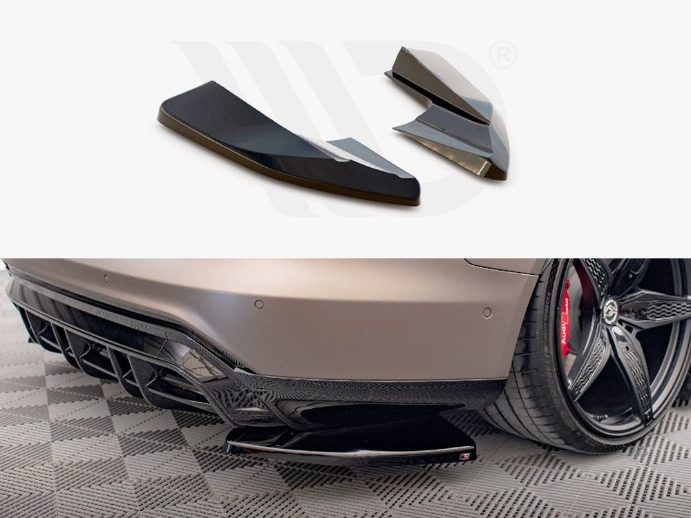 Rear Side Splitters V.1 Audi e-Tron GT / RS GT Mk1 - Wayside Performance 