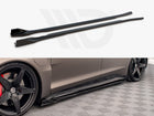 Side Skirts Diffusers V.2 Audi e-Tron GT / RS GT Mk1 - Wayside Performance 
