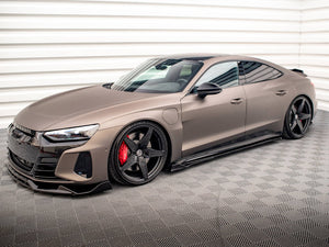 Side Skirts Diffusers V.2 Audi e-Tron GT / RS GT Mk1 - Wayside Performance 