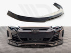 Front Splitter V.3 Audi e-Tron GT / RS GT Mk1 - Wayside Performance 