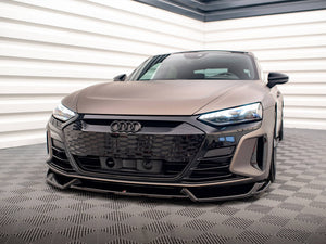 Front Splitter V.1 Audi e-Tron GT / RS GT Mk1 - Wayside Performance 