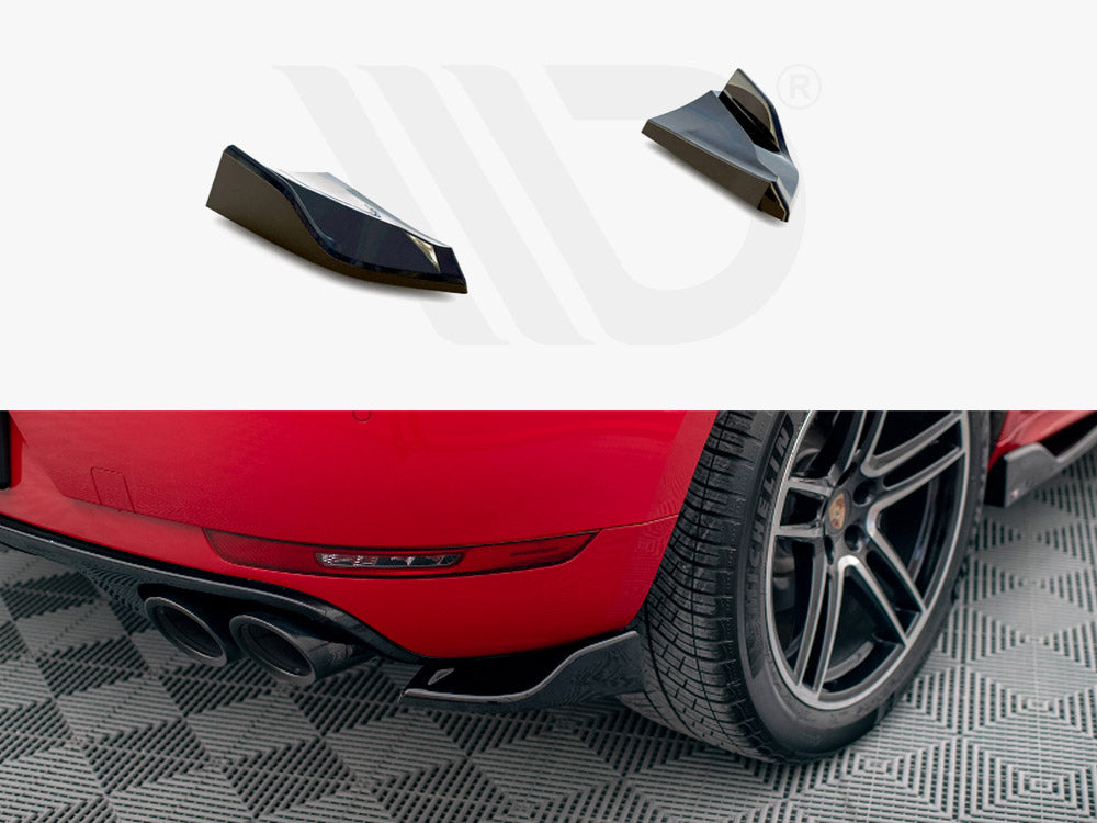Rear Side Splitters Porsche Macan Mk1 Facelift - Wayside Performance 