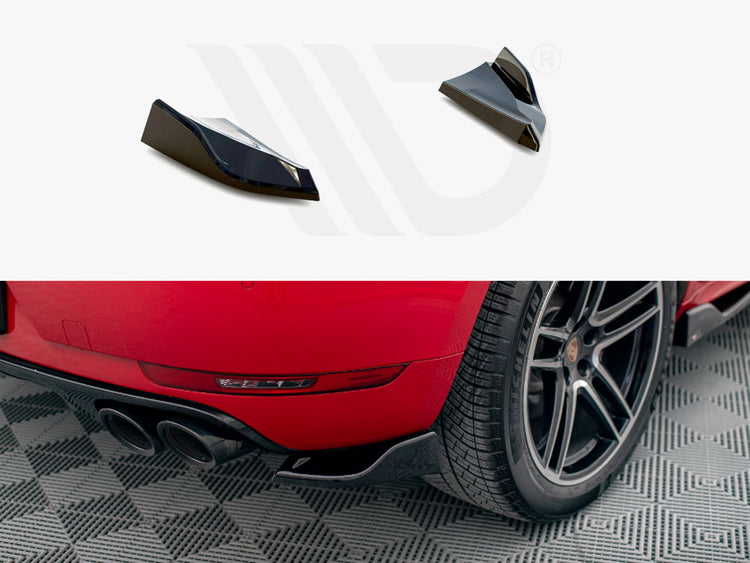 Rear Side Splitters Porsche Macan Mk1 Facelift - Wayside Performance 