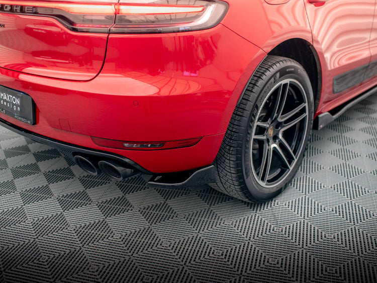 Rear Side Splitters Porsche Macan Mk1 Facelift - Wayside Performance 