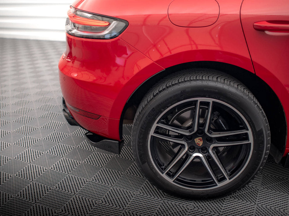 Rear Side Splitters Porsche Macan Mk1 Facelift - Wayside Performance 