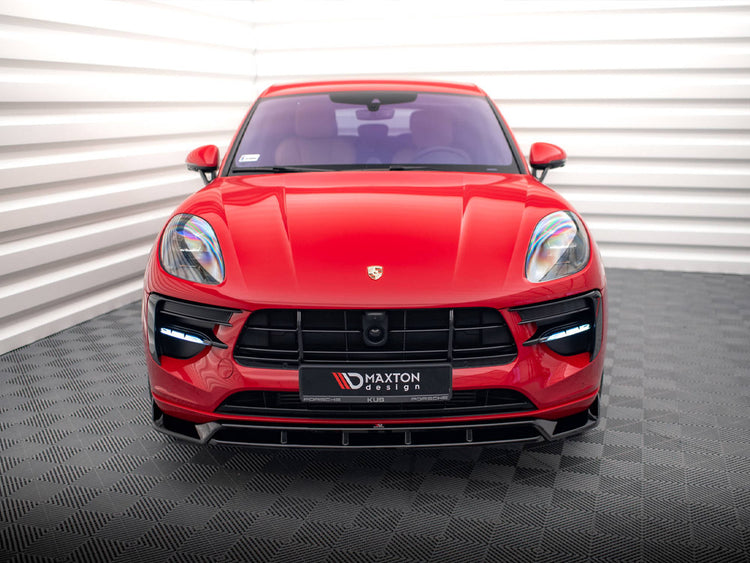 Front Splitter V.2 Porsche Macan Mk1 Facelift - Wayside Performance 