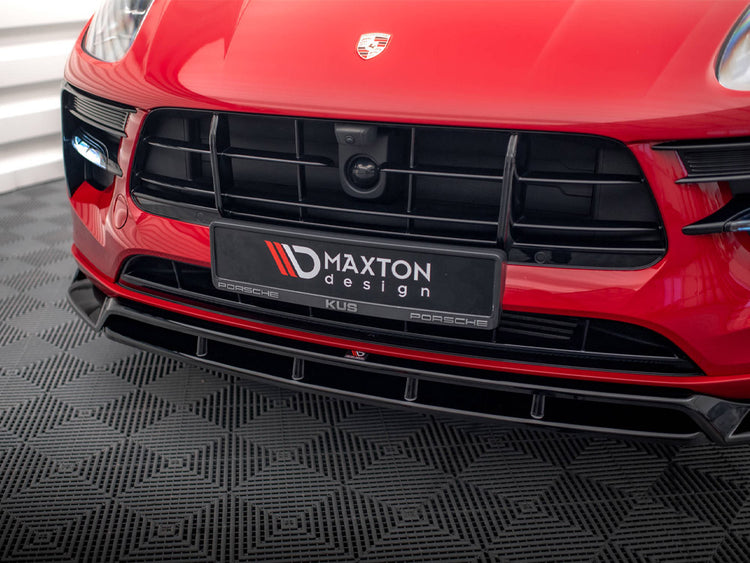Front Splitter V.2 Porsche Macan Mk1 Facelift - Wayside Performance 