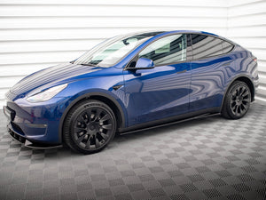 Side Skirts Diffusers V.1 Tesla Model Y - Wayside Performance 