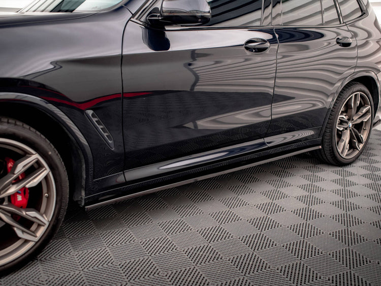 Side Skirts Diffusers V.1 BMW X3 M40d / M40i / M-Pack G01 - Wayside Performance 