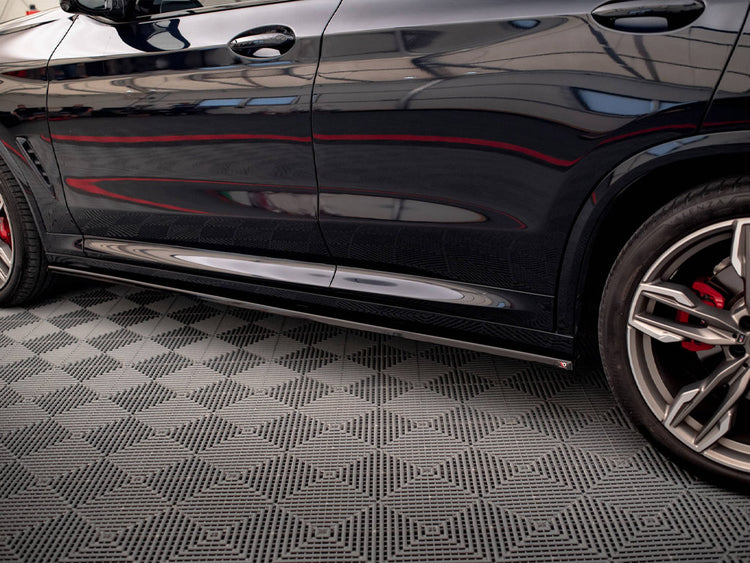 Side Skirts Diffusers V.1 BMW X3 M40d / M40i / M-Pack G01 - Wayside Performance 