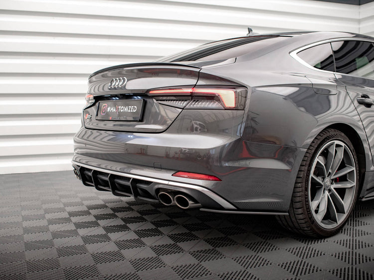 Maxton Design Street Pro Rear Diffuser Audi S5 Coupe / Sportback F5 - Wayside Performance 