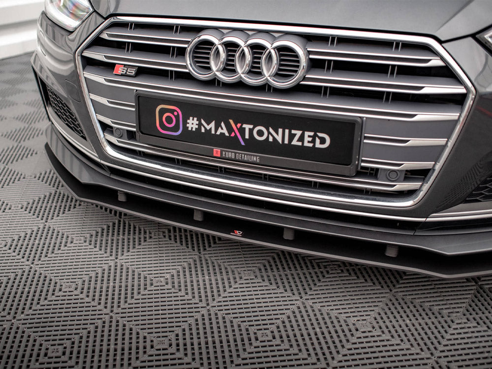 Street PRO Front Splitter Audi A5 S-Line / S5 Coupe / Sportback F5 - Wayside Performance 