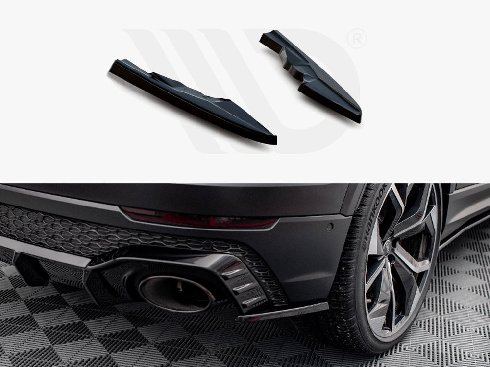 Rear Side Splitters V.2 Audi RSQ8 Mk1 - Wayside Performance 