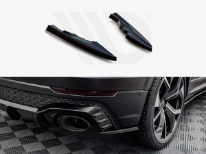 Rear Side Splitters V.2 Audi RSQ8 Mk1 - Wayside Performance 