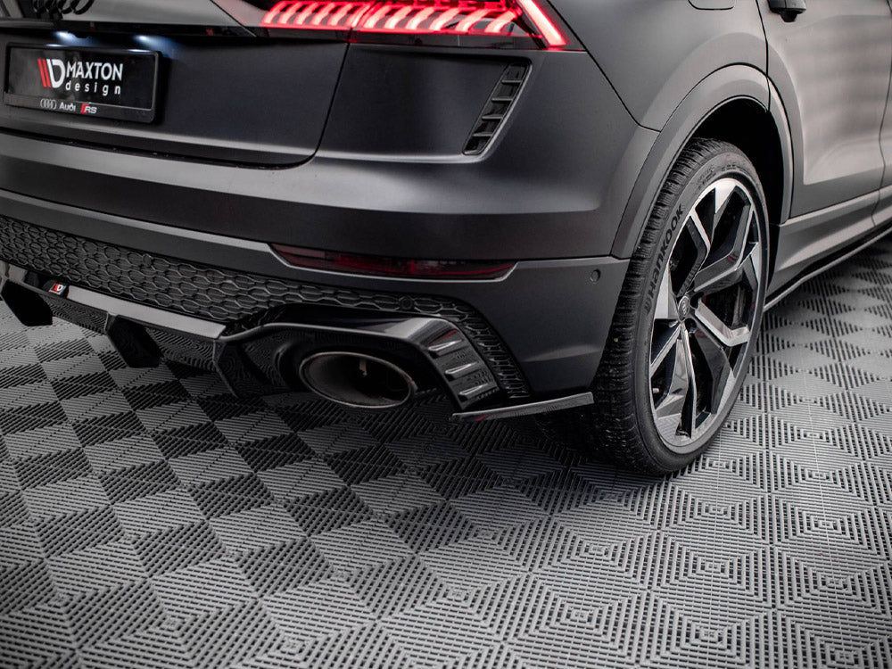 Rear Side Splitters V.2 Audi RSQ8 Mk1 - Wayside Performance 